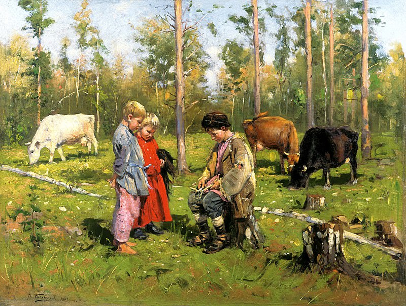 Makovsky Vladimir – Rallus, 900 Classic russian paintings