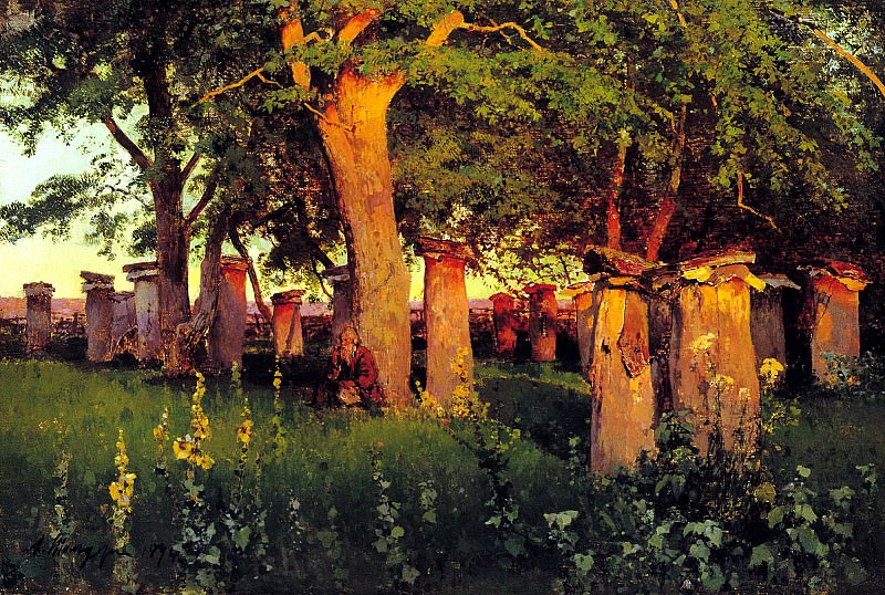 Schilder Andrew – apiary, 900 Classic russian paintings