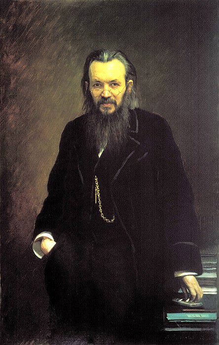 Kramskoy Ivan – Portrait of a publisher and writer Alexei Sergeyevich Suvorina, 900 Classic russian paintings