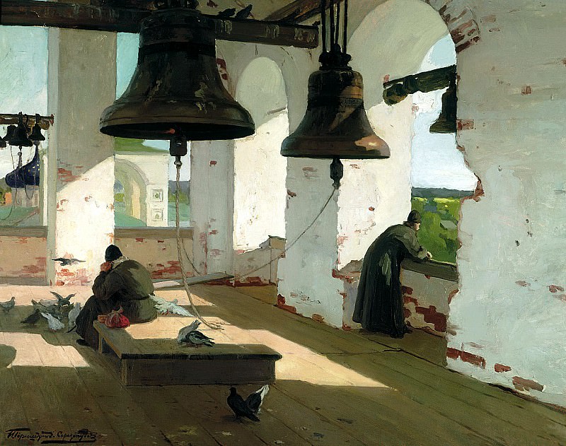 Goryushkin-Sorokopudov Ivan – From the Past, 900 Classic russian paintings