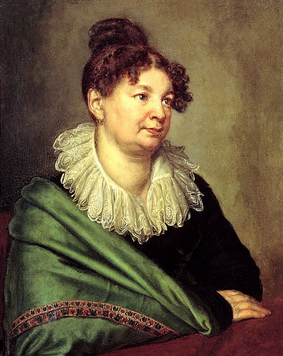 Warnecke Alexander – Portrait of Catherine Bori Ahverdovoy, 900 Classic russian paintings
