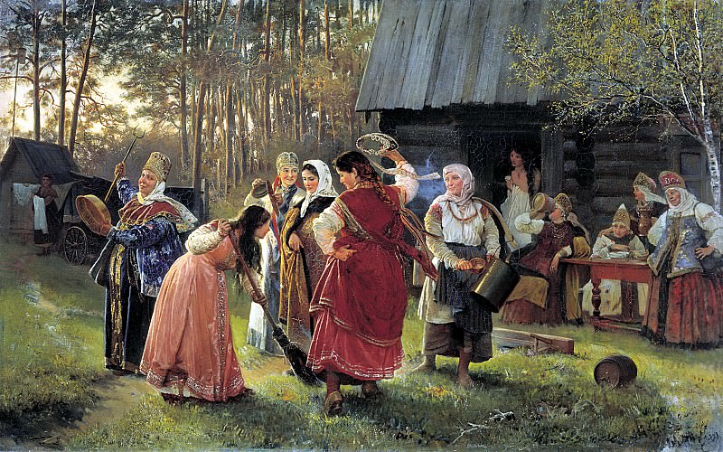 KORZUKHIN Alexei – hen, 900 Classic russian paintings