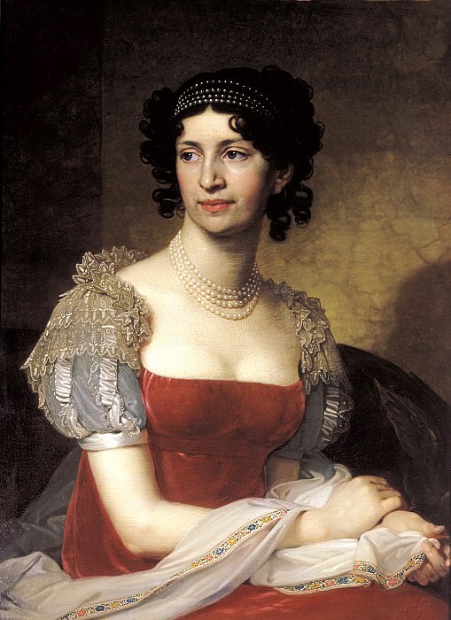 Borovikovsky Vladimir – Portrait of Princess Margarita Dolgorukoi, 900 Classic russian paintings