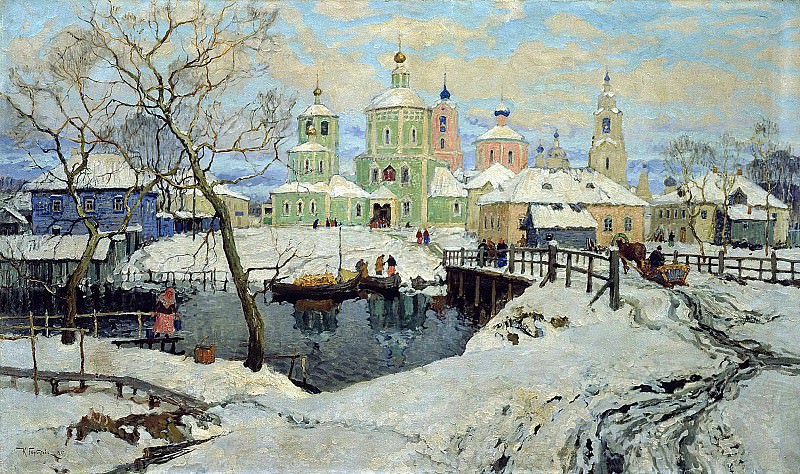 Gorbatov Constantine – Torzhok, 900 Classic russian paintings
