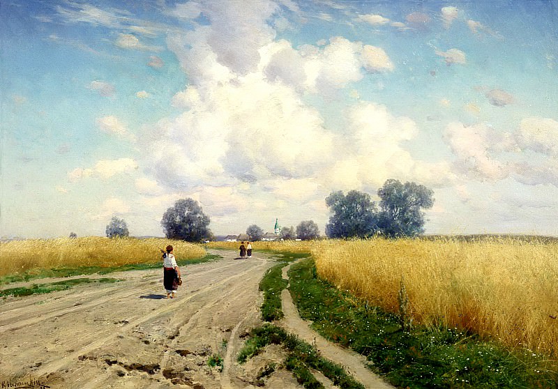 Kryzhitsky Constantine – Road, 900 Classic russian paintings
