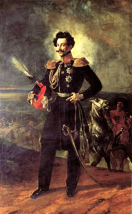BRYULLOV Karl – Portrait of General-adjutant Count Vasily Alekseevich Perovski. 1837, 900 Classic russian paintings