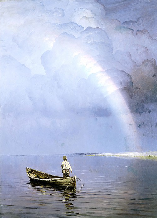DUBOVSKAYA Nikolay – Rainbow, 900 Classic russian paintings