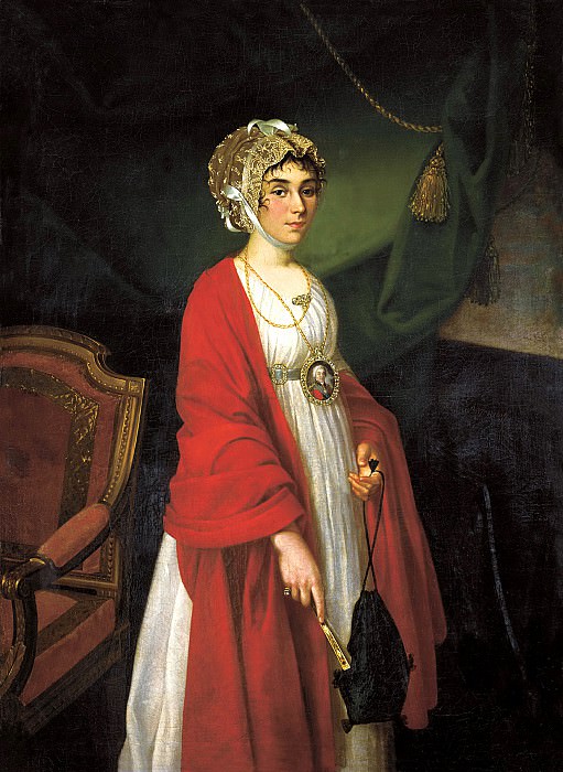 Argun Nikolai – Portrait of Countess Sheremetevs, 900 Classic russian paintings
