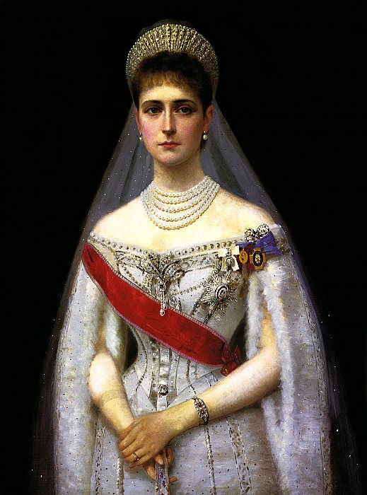 GALKIN Ilya – Empress Alexandra Feodorovna, 900 Classic russian paintings