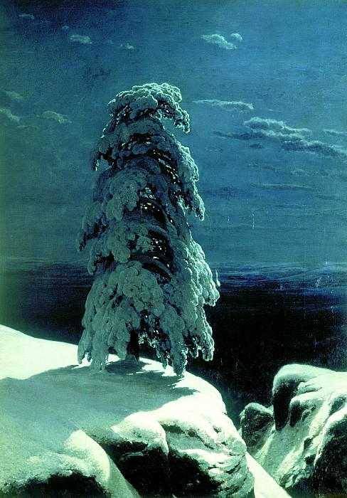 ШИШКИН Иван – «На севере диком…», 900 Картин самых известных русских художников