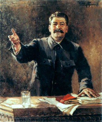 Portraits of Stalin – Alexander Gerasimov. 1, 900 Classic russian paintings