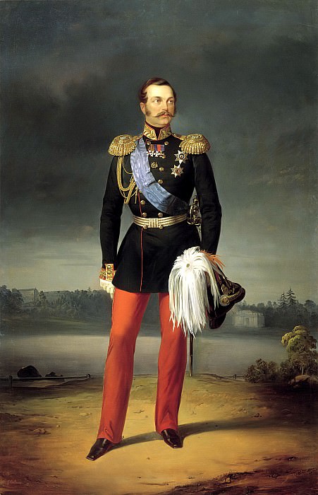 Boatman Egor – Portrait of Alexander II, 900 Classic russian paintings