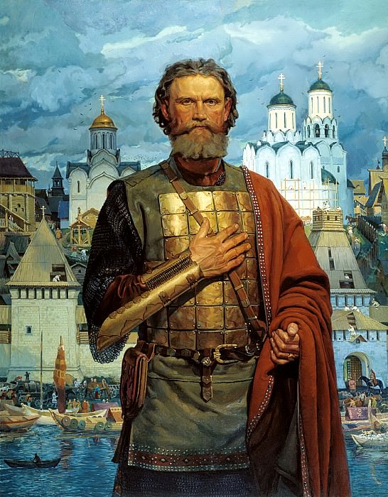 Matorin Victor – Holy pious Great Moscow Prince Dmitry Donskoy, 900 Classic russian paintings