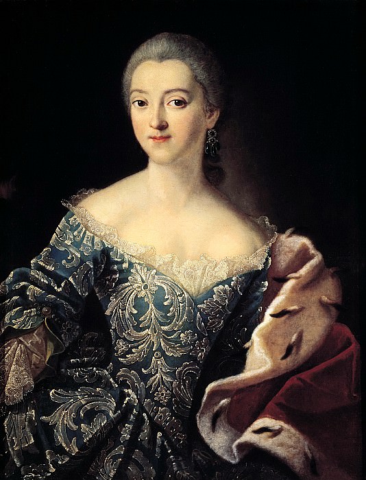 Argun Ivan – Portrait of Princess Ekaterina Alexandrovna Lobanova-Rostov, 900 Classic russian paintings