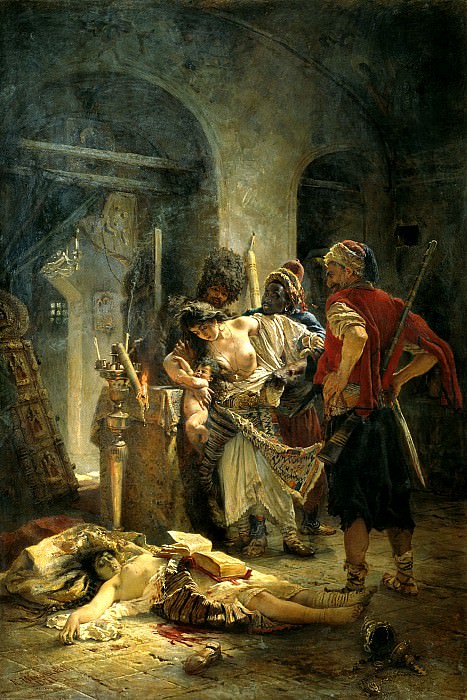 МАКОВСКИЙ Константин – Болгарские мученицы, 900 Картин самых известных русских художников