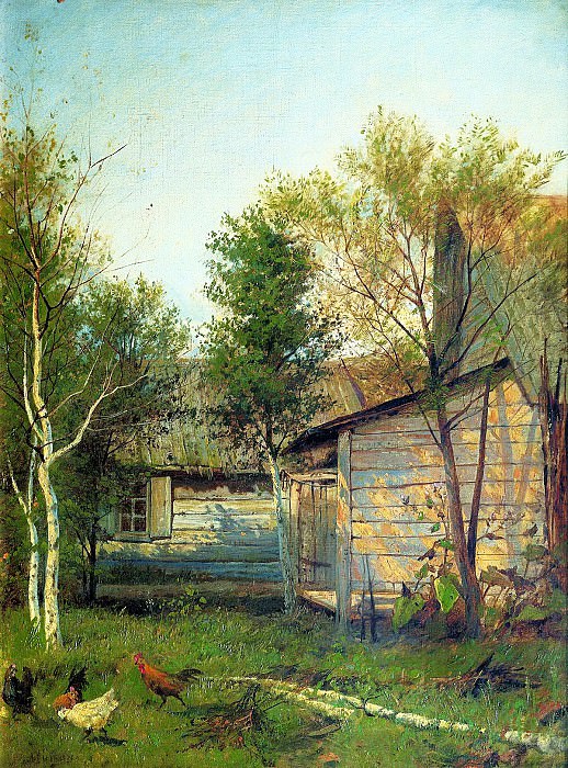 Isaak Levitan – Sunny Day, 900 Classic russian paintings