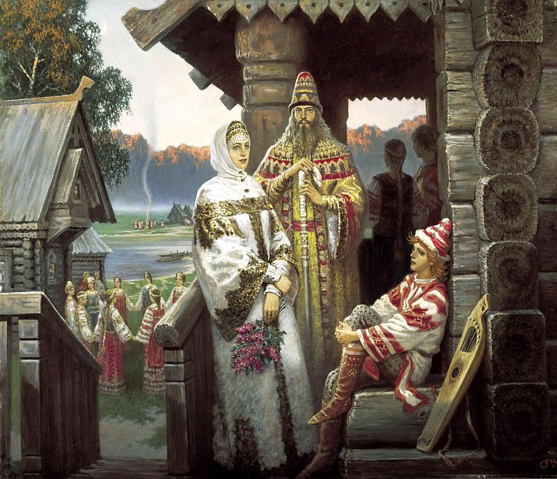 ОЛЬШАНСКИЙ Борис – Берендеи, 900 Картин самых известных русских художников