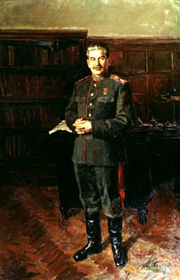 Portraits of Stalin – Dmitry Nalbandian, 900 Classic russian paintings