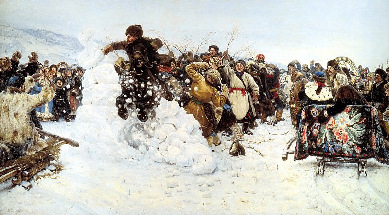 Surikov Basil – Fine arts, 900 Classic russian paintings