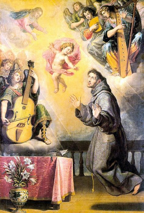 CARDUCHO Vicente The Vision Of St Anthony Of Padau, Spanish artists