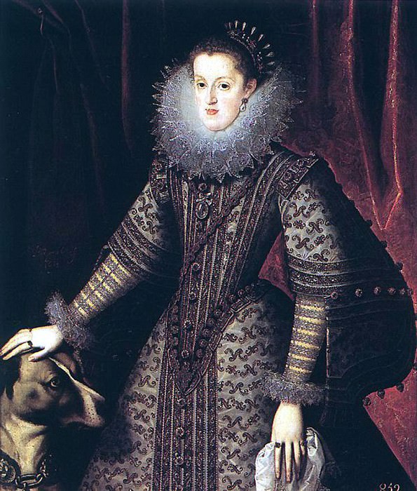 GONZALEZ Bartolome Queen Margarita of Austria 1502, Spanish artists
