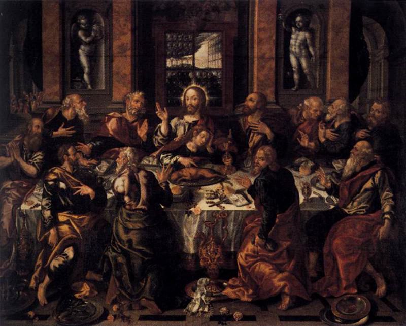 VAZQUEZ Alonso Last Supper, Spanish artists