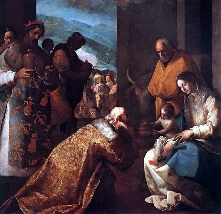 CAJES Eugenio The Adoration Of The Magi, Spanish artists