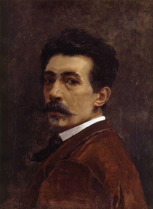 Juan Joaquin Agrasot Autorretrato, Spanish artists