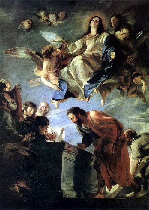 CEREZO Mateo Assumption Of mary, Испанские художники