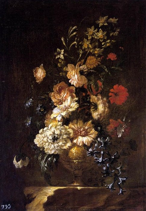 PEREZ SIERRA Francisco Vase Of Flowers 2, Spanish artists
