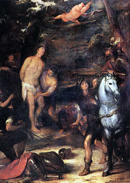 ANTOLINEZ Jose Martyrdom Of St Sebastian, Испанские художники