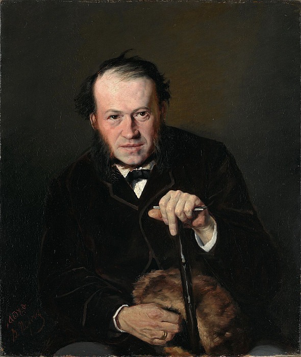 Portrait of V.V. Bezsonov , Vasily Perov
