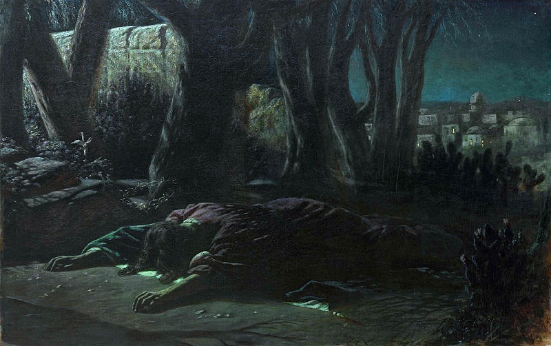 Christ in the Garden of Gethsemane, Vasily Perov