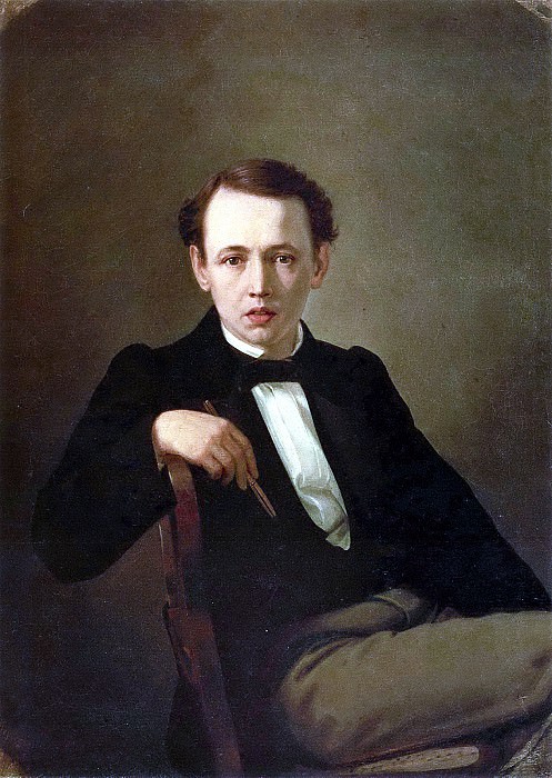 Автопортрет. 1851 Х. , м. 77х59, 5 КМРИ, Василий Григорьевич Перов
