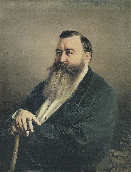 Портрет Ф. Ф. Резанова. 1868 Х. , м. 91х71, 5 ГТГ, Василий Григорьевич Перов