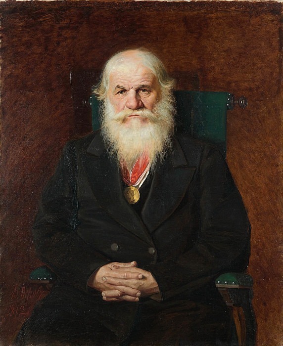 Portrait of I.S. Kamynin , Vasily Perov
