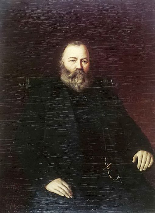 Портрет купца С. Т. Кузнецова. 1873, Василий Григорьевич Перов