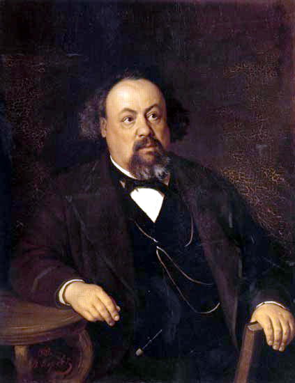 Portrait of the writer AF Pisemsky. 1869, Vasily Perov