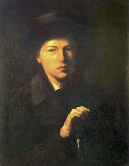 Portrait NG Kriedener, brother of the artist. 1856 H., M., 62. 3x51 GRM, Vasily Perov