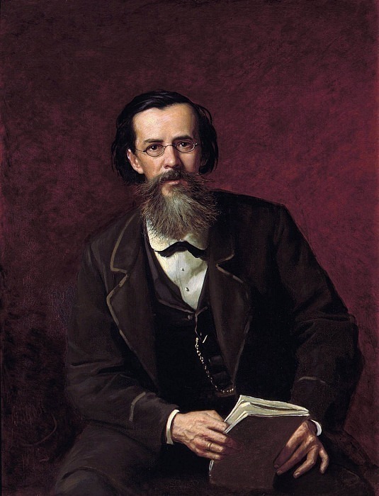 Portrait of A.N. Maykov , Vasily Perov