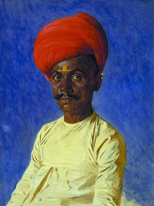 Bania . Bombay. 1874-1876, Vasily Vereshchagin