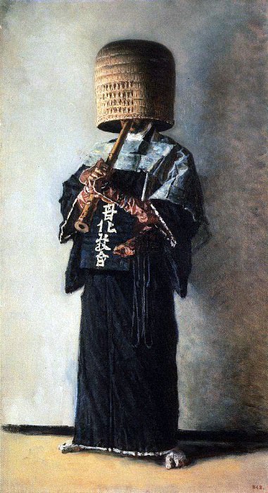 Japanese beggar. Around 1904, Vasily Vereshchagin