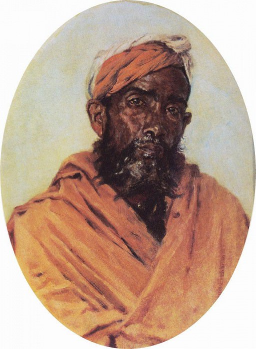 Muslim – servant. 1882-1883, Vasily Vereshchagin