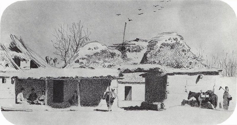Постоялый двор близ Ташкента. 1867, Василий Васильевич Верещагин