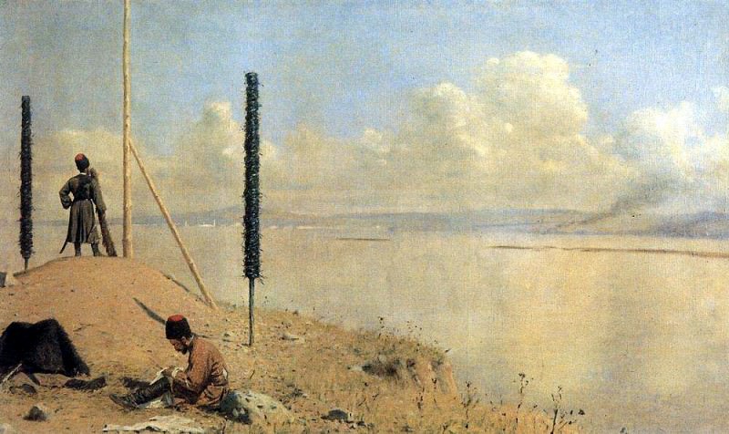 Picket on the Danube. 1878-1879, Vasily Vereshchagin