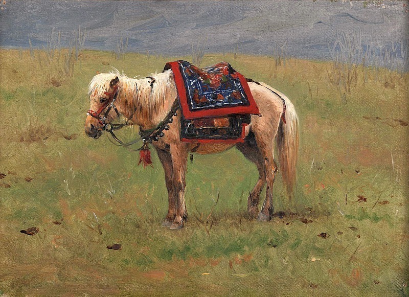 Himalayan pony, Vasily Vereshchagin