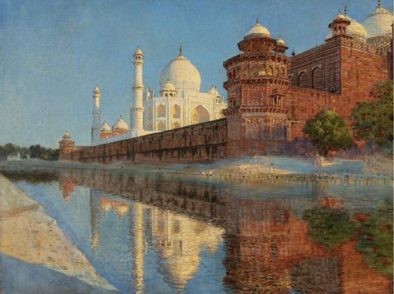 The Taj Mahal. Evening, Vasily Vereshchagin