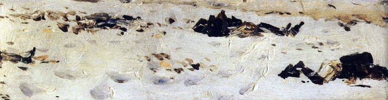 frozen corpses of Turkish soldiers. 1877-1878, Vasily Vereshchagin