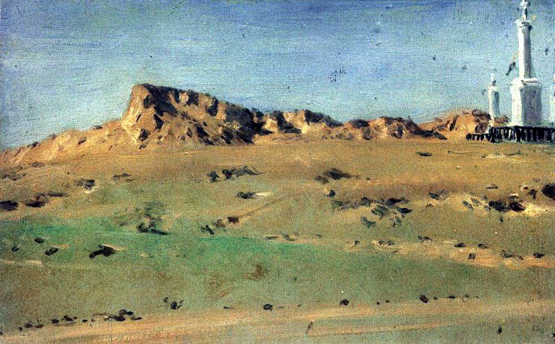 Angle Turkish redoubt taken MD Skobelev August 30, but again abandoned the 31 th. 1877, Vasily Vereshchagin