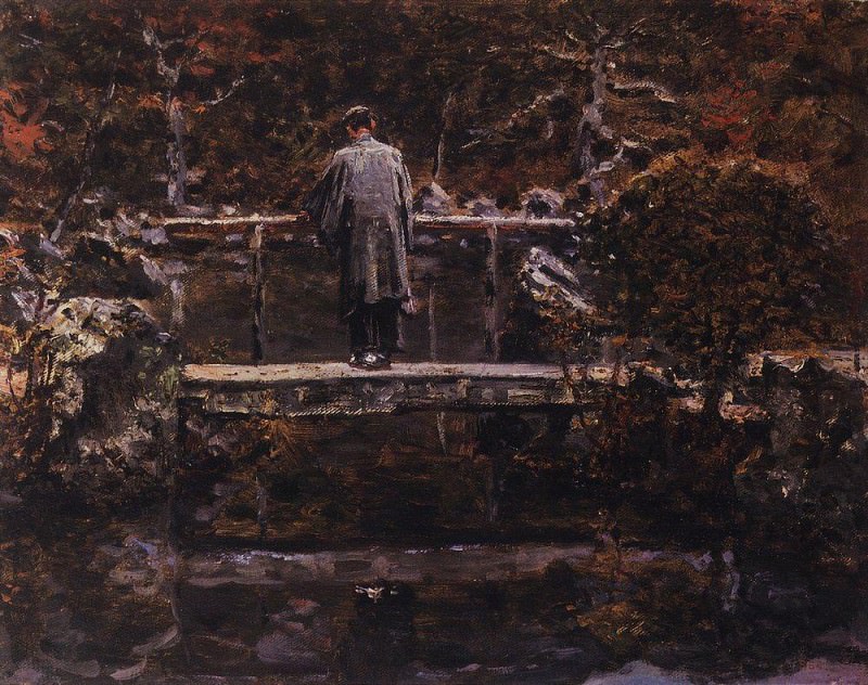 On the bridge, Vasily Vereshchagin